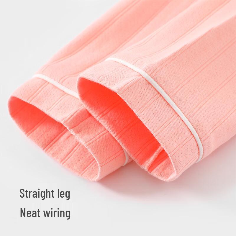 Children's Combed Cotton Collared Pajama Set