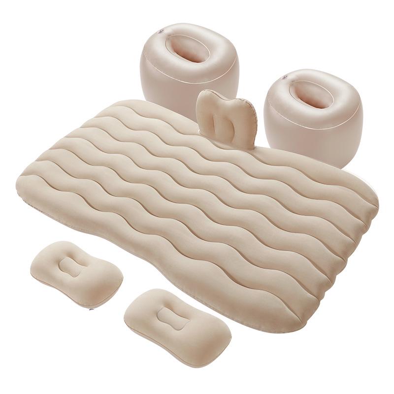 Надувная автомобильная кровать Three-Seven Split для детей - Универсальный складной матрас для путешествий на заднее сиденье для седанов и внедорожников