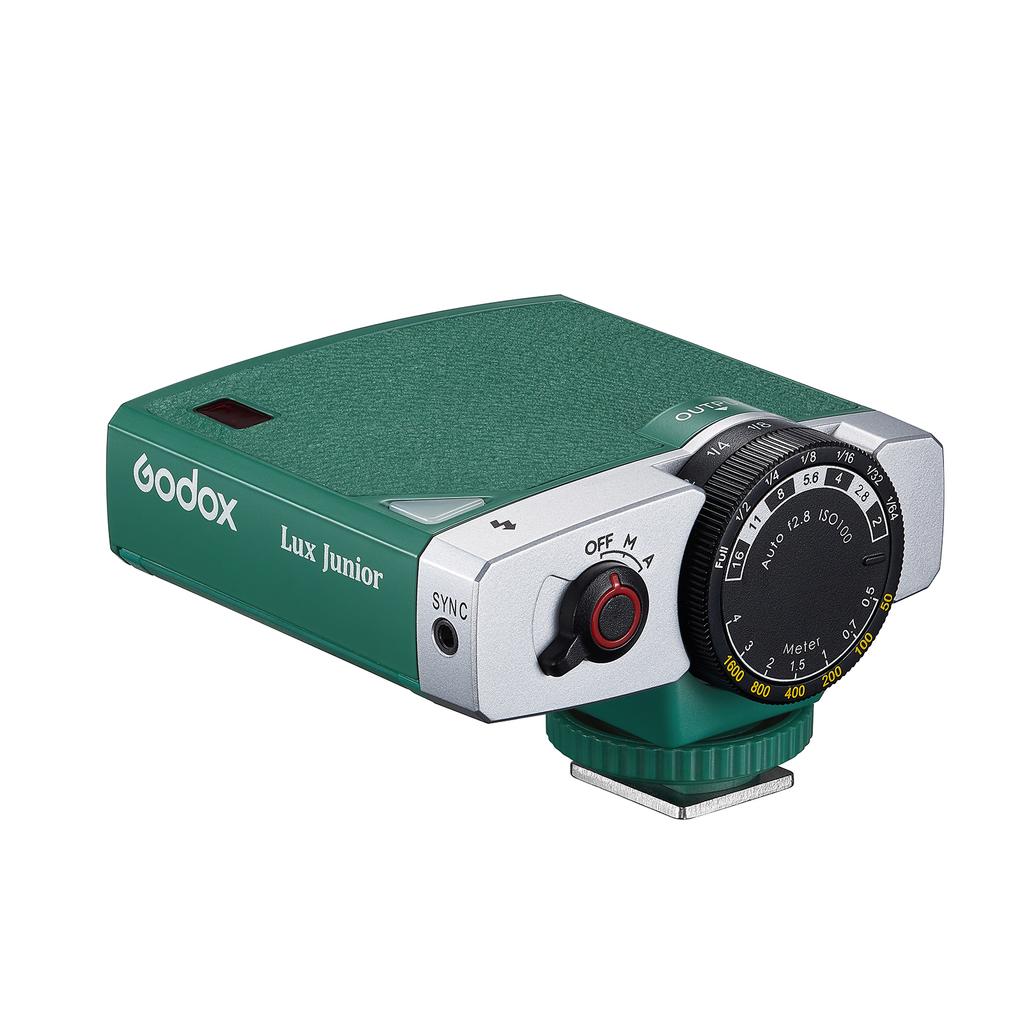 Вспышка для камеры Godox Lux Junior Retro GN12, 6000K, цветовая температура, автоматический и ручной режимы, вспышка 1/1–1/64