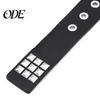 Rock Punk Design Belt Style Studded Square Rivets Adjustable Straps Rivet Accessory Waistband Women Girls Gothic Scene Accessories Retro