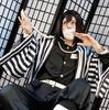 Obanai Iguro Snake Cosplay Anime Demon Slayer Kimetsu No Yaiba Obanai Iguro Cosplay Kimono Pant Top Kisatsutai Uniforms Halloween Costume Set