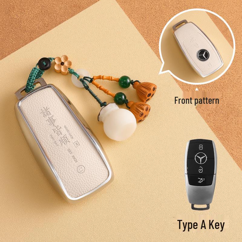 Mercedes-Benz Key Cover for C260L/GLC300L/A200L/GLC260 - Full TPU Shell