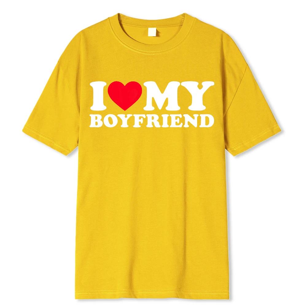 I Love My Boyfriend Clothes I Love My Girlfriend T Shirt So Please Stay Away From Me Funny BF GF Saying Quote Gift Tee Tops