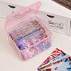 Transparent Plastic Collection Box Rectangular Shape Cards Box Storage Case  for Storing Jewelry