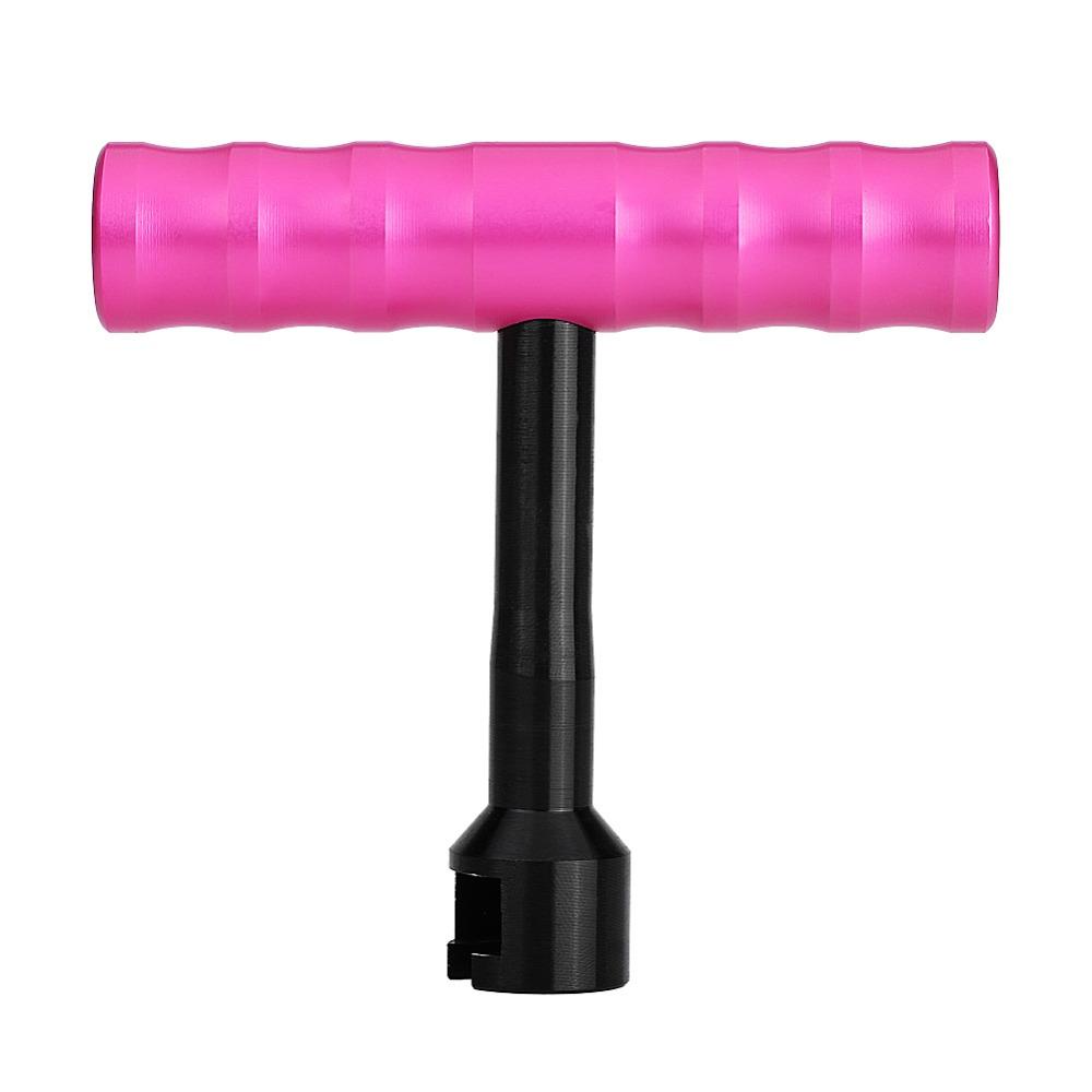 T Bar Lifter Paintless Dent Repair Tool Rose Red Handle Car Dent Puller Auto Shop