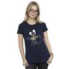 Disney Womens/Ladies Mickey Mouse Xmas Jumper Cotton T-Shirt