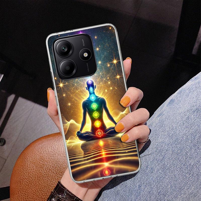 Yoga Chakra Spiritual Energy Universe Phnoe Case for Phnoe Case for Xiaomi Redmi Note 15 14 14S 13 Pro Plus 12 12S 11S 11E 10S 1