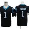 Mens American Football Jersey Panthers Team Uniform Newton 1 McCaffrey 22 Classic Replica Sports Fan Apparel