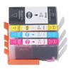 Printer Ink Cartridge Printer Clear Printing BK C M Y Ink Cartridge Replacement for OfficeJet 8010