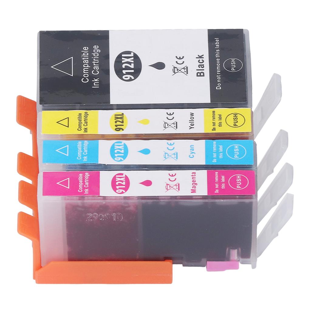 Printer Ink Cartridge Printer Clear Printing BK C M Y Ink Cartridge Replacement for OfficeJet 8010