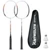 Badminton Racket for Badminton for Adults and Feather Ball Includes 1 Bag and 2 Badmintons Beginners, Set, Lightweight, Kids, Beater,