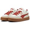 Puma Park Lifestyle Comfortable Fashion Low-Top Sneakers Unisex Sneakers White Red 397262-05