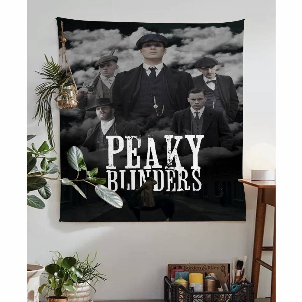Peaky Blinders TV Play Printed Large Wall Tapestry Indian Buddha Wall Decoration Witchcraft Bohemian Hippie Wall Art Decor