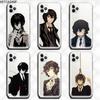 Прозрачный чехол для телефона Bungou Stray Dogs Dazai Osamu для iPhone 12 11 Pro max mini XS 8 7 6 6S Plus X 5S SE 2020 XR