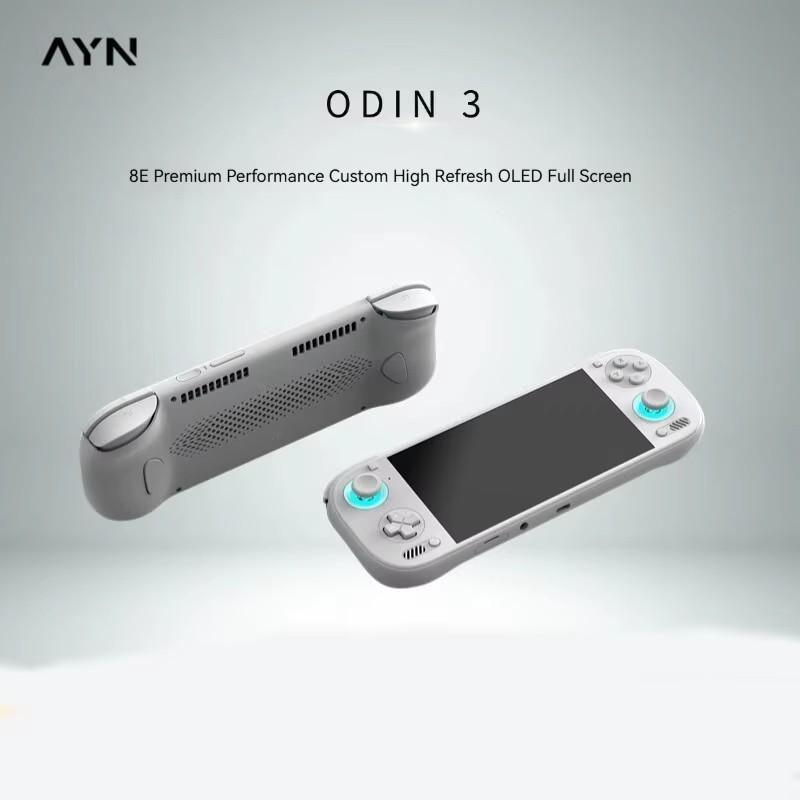 Игровая консоль AYN Odin 3 6'' 1080P 120Hz AMOLED Экран Портативная с 8000 мАч Джойстиком/Триггером на эффекте Холла Портативная игровая консоль