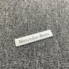 Aluminum Car Badge Sticker Accessories For Mercedes Benz AMG Brabus Maybach Smart W204 GLC CLA GLK W205 W203 W206 W108 W124 W126 BJ1