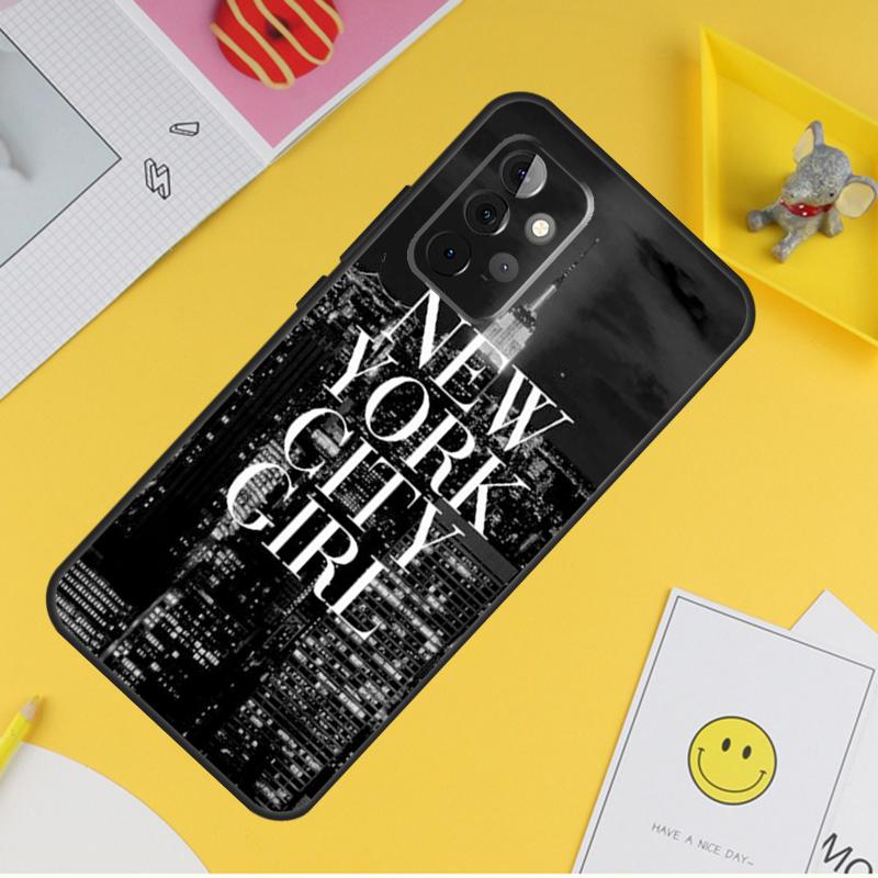 Чехол для телефона New York City для Samsung Galaxy A53 A33 A13 A12 A32 A52 A14 A34 A54 A15 A25 A35 A55 A71 A51