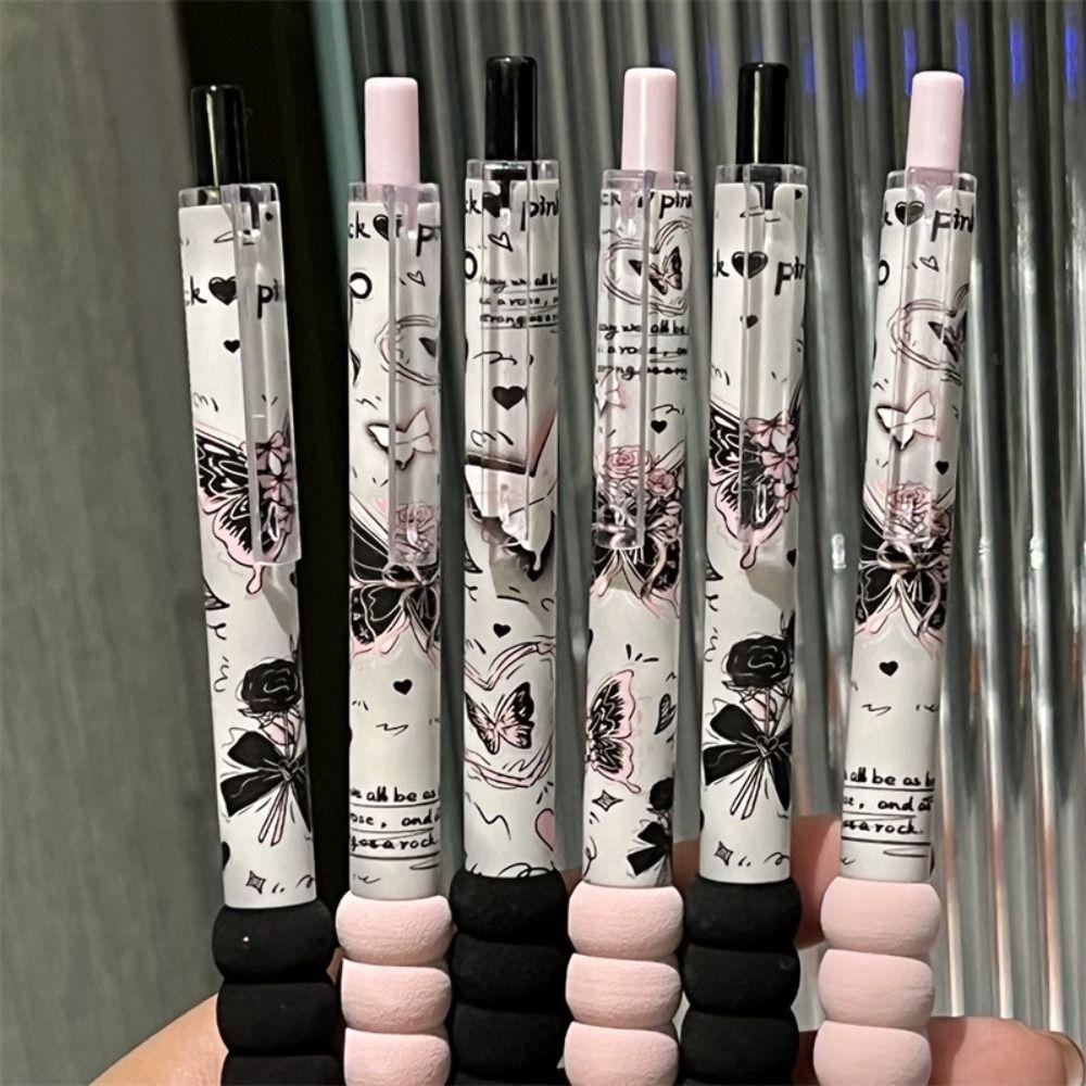 4PCS/Set Soft Grip Gel Pen ST Tip Writing Tools High Quality Ballpoint Pen  School Office