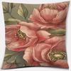Fashion Rose Printing Series Pattern Pillowcase Square Pillowcase Home Office Decoration Pillowcase
