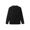 Хлопковый свитшот с круглым вырезом и длинными рукавами Levis Solid Label для мужчин, черный A0147-0001