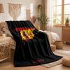 Spain Print Flannel Blanket Soft Warm Sofa Bed Throw Blanket For Home Office Bedroom