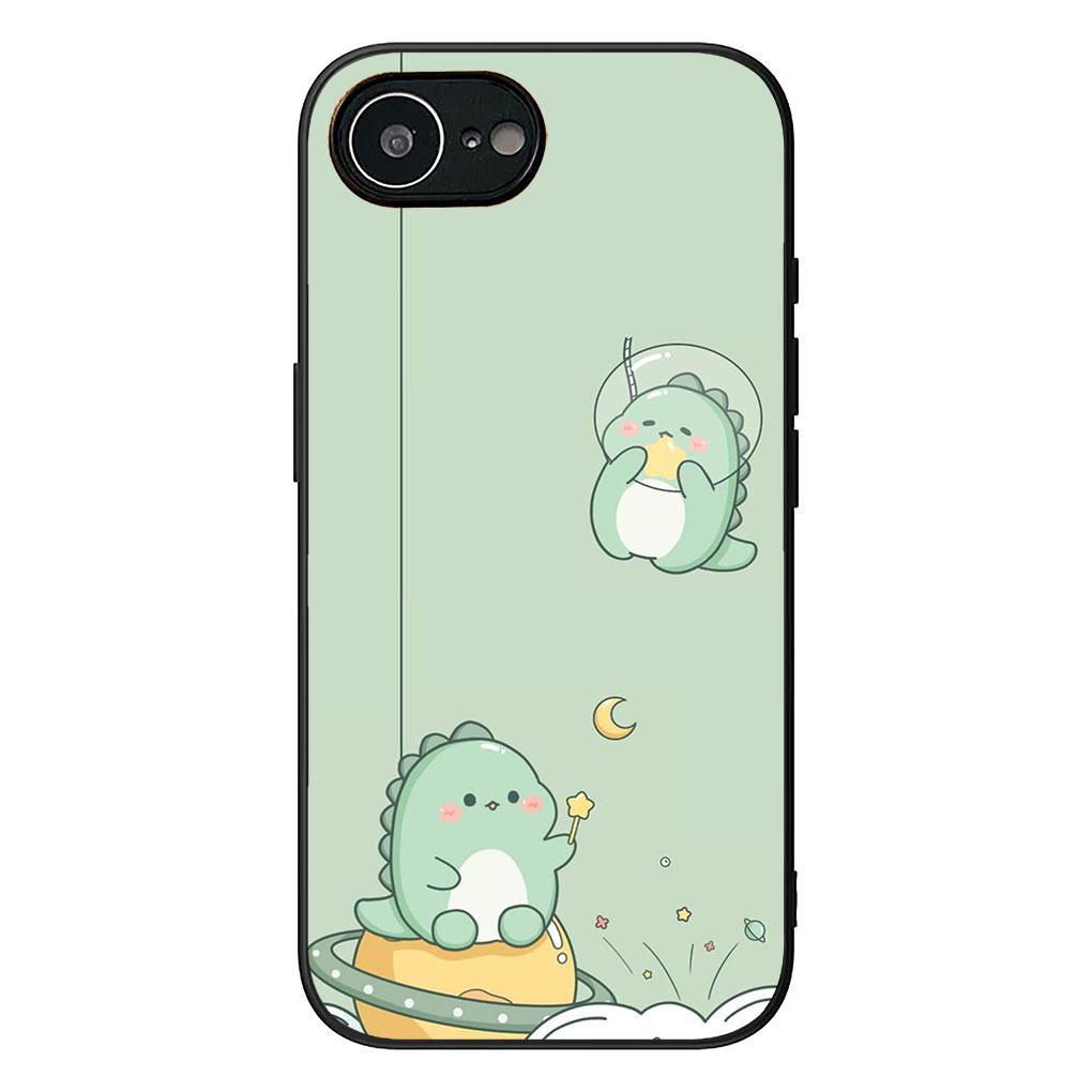 Soft Cover for Samsung Galaxy Note 20 9 8 S8 S10 S9 Plus A54 A33 A21S A31 M21 S10E A17 Coque Phone Case Cartoon Dinosaurs