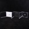 Transparent Cd Box Empty Cd Case Pp Plastic Cd Case Cd Case Capacity 1-2 Discs