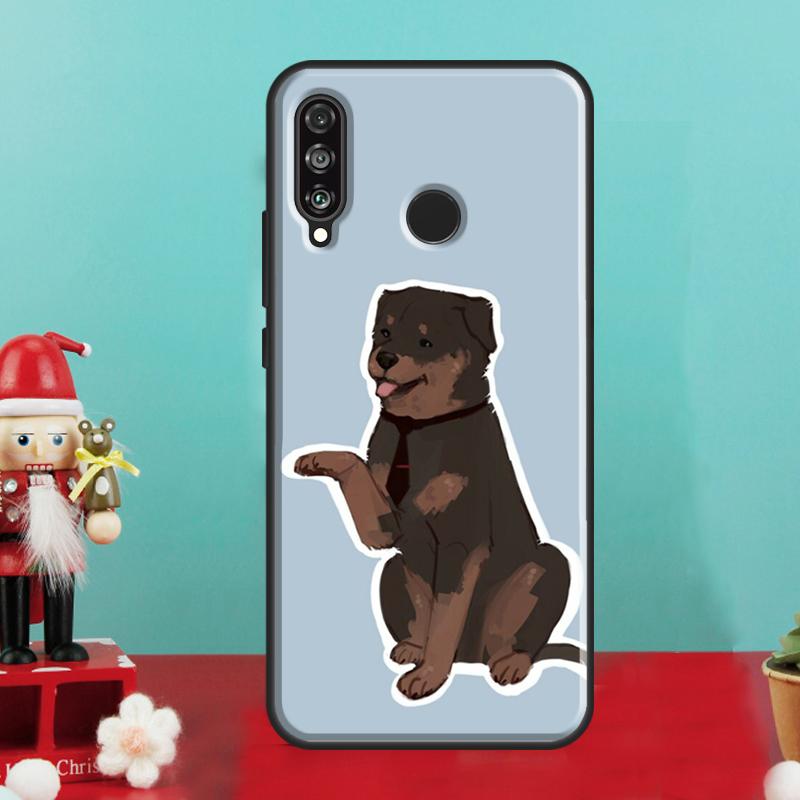 Мультяшный ротвейлер для Huawei Nova 7i 8i 11i 12i 12s 9 10 SE Y90 Y60 Y70 Y72 Y61 Y91 P30 P40 Lite P60 Pro Чехол