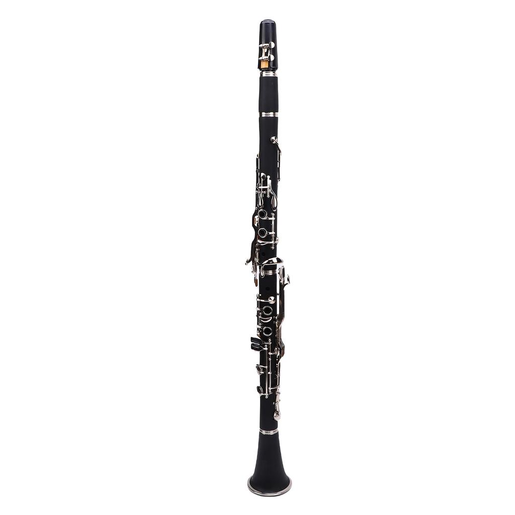 Кларнет G-клавиша 17 клавиш Профессиональный духовой музыкальный инструмент с жестким кейсом Салфеткой для чистки для Детей Взрослых Новичков