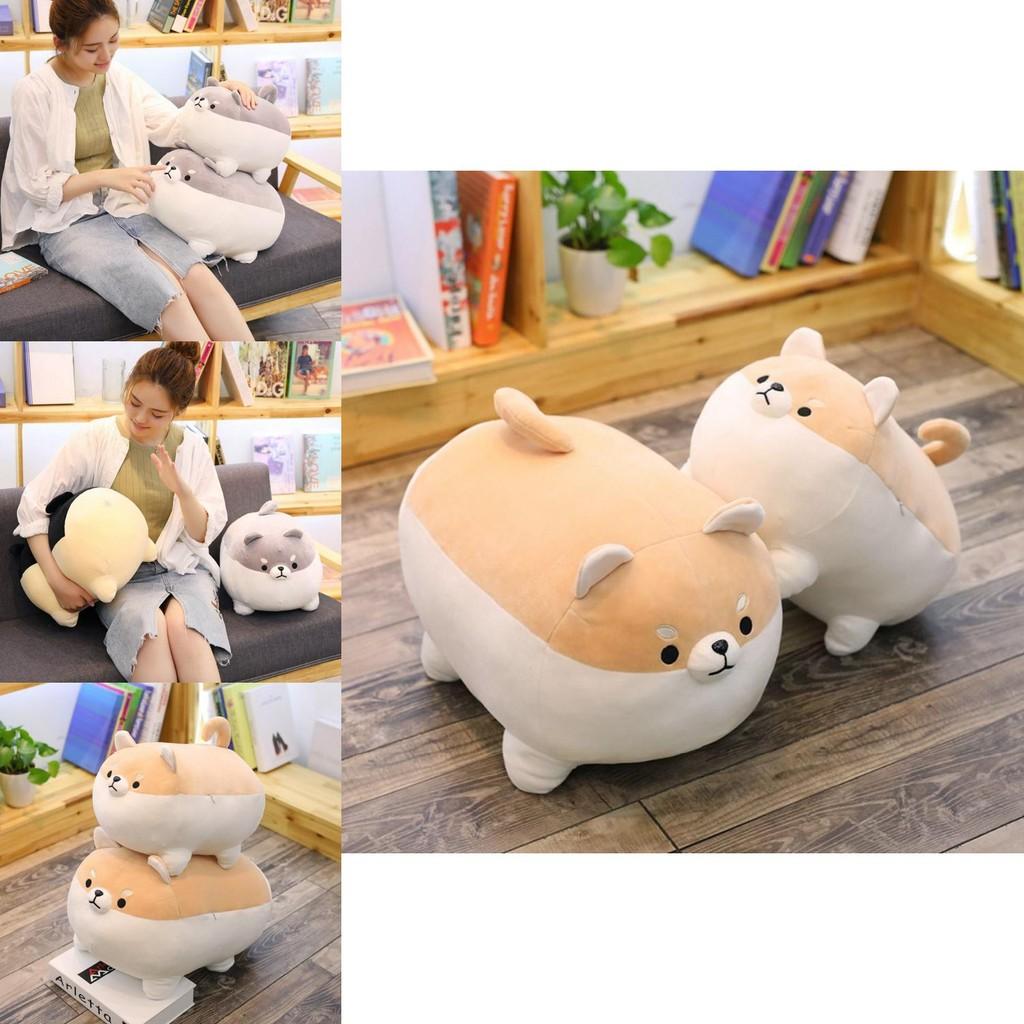 Очаровательная плюшевая игрушка собака Сиба-ину с мягким дизайном корги чай, идеально подходящая для детей