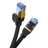 Baseus 8m Cat.7 Ethernet Cable, 10Gbps, Braided Black, High-Performance RJ45 Network Cord
