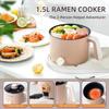 Stick Cooker for Noodles, Soup, Oatmeal, Ramen Pot with Boil Dry Protection for Dorm,