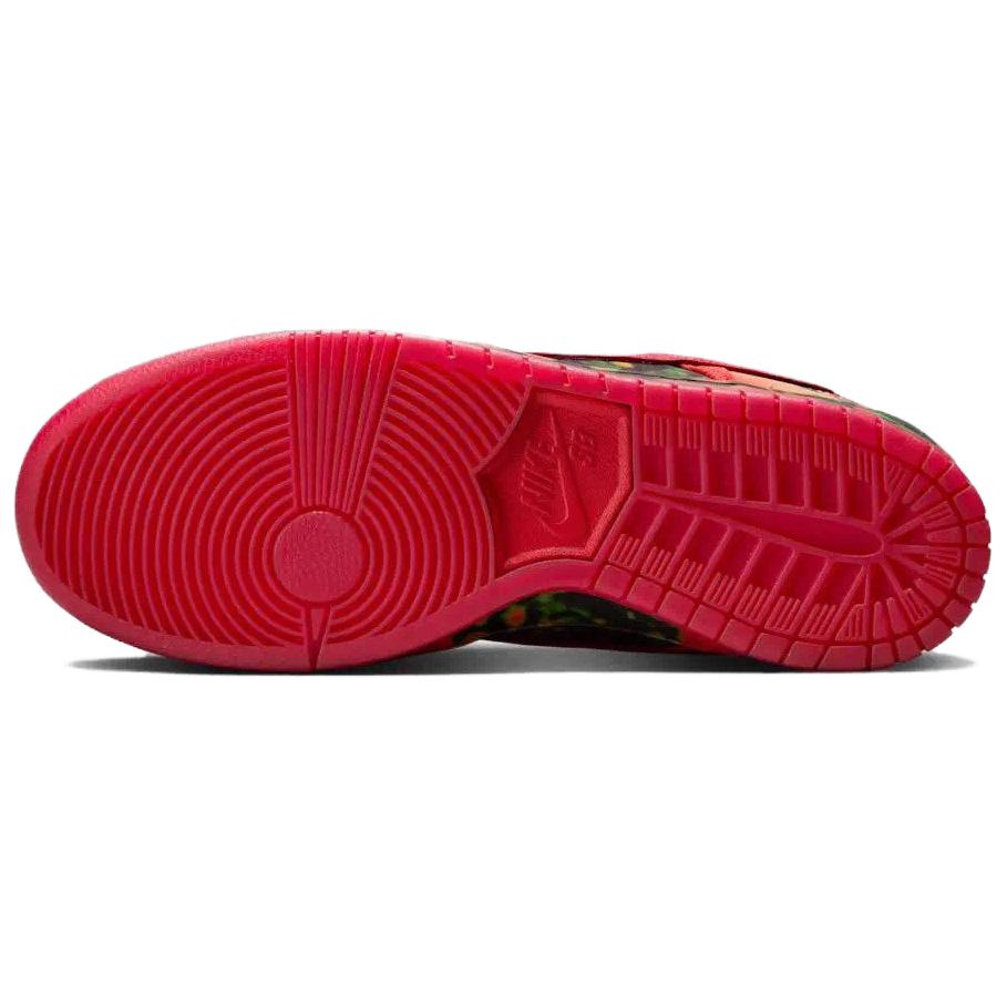 Волшебник страны Оз x Nike Dunk Low SB Маковое поле Унисекс Кроссовки Красный Varsity-Red University-Gold FZ1291-600