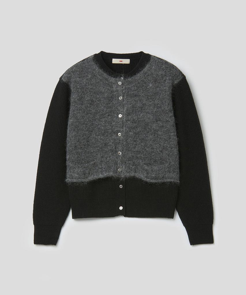 MMIC Overlap Cardigan (Black)