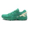 Asics Gel-Kahana Tr Удобная Ткань Синтетическая Кожа Низкий Верх Обувь для Бега на Длинные Дистанции Унисекс кроссовки Зеленый 1203A236-300
