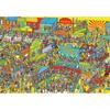 Find Wally Wild West Jigsaw Puzzle AL3308, Mixed Colors, 1000 Pieces Jigsaw Puzzle, Childrens Games, Educational Toys