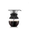 POUR OVER Drip Coffee 80th Anniversary Limited Stainless Steel Glass Coffee Maker, 1000ml, Edition, Gray, Filter, Beaker, [Authentic]