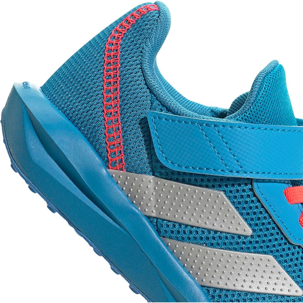 Adidas Faito EL Kids Sneakers Unisex Solar Blue Silver Metallic Lucid Red 19.0 cm