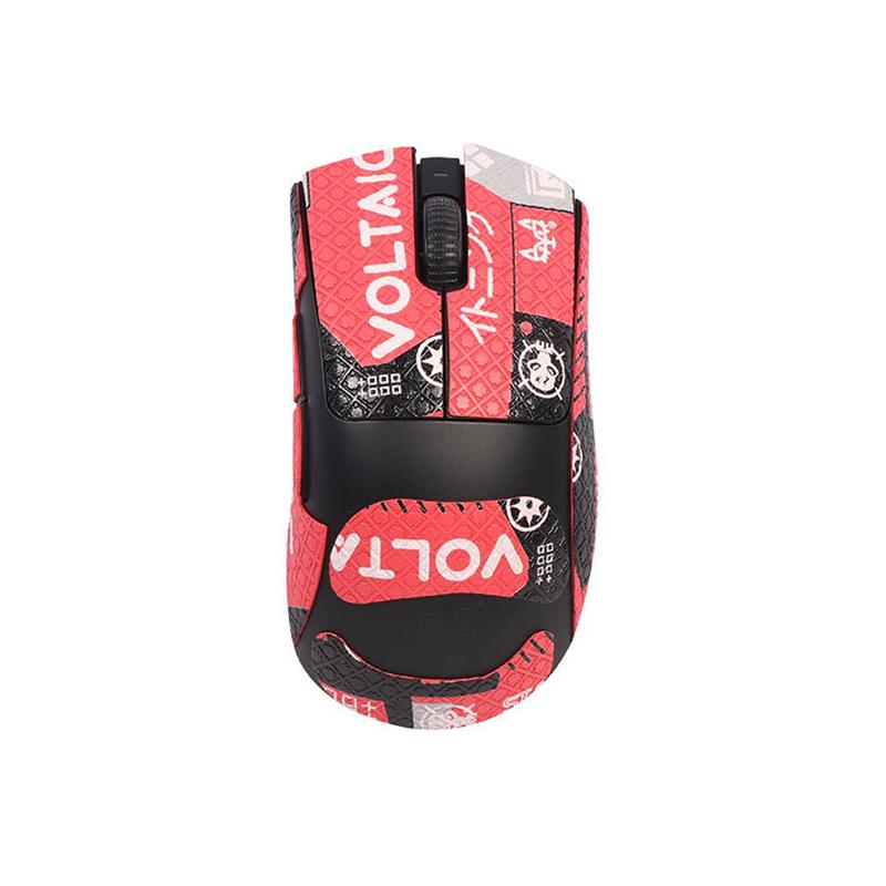 Наклейка для мыши, лента для захвата, скейт, ручная работа, противоскользящая, впитывающая пот, наклейка для мыши против скольжения для Razer Deathadder V3 Pro