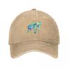 Green Sea Turtle Baseball Cap Luxury man cap hats for men hats on offer Beach Bag Caps For Women Mens