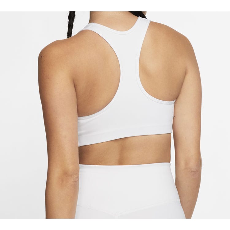 Nike Спортивный бюстгальтер с принтом Swoosh BV3637-100