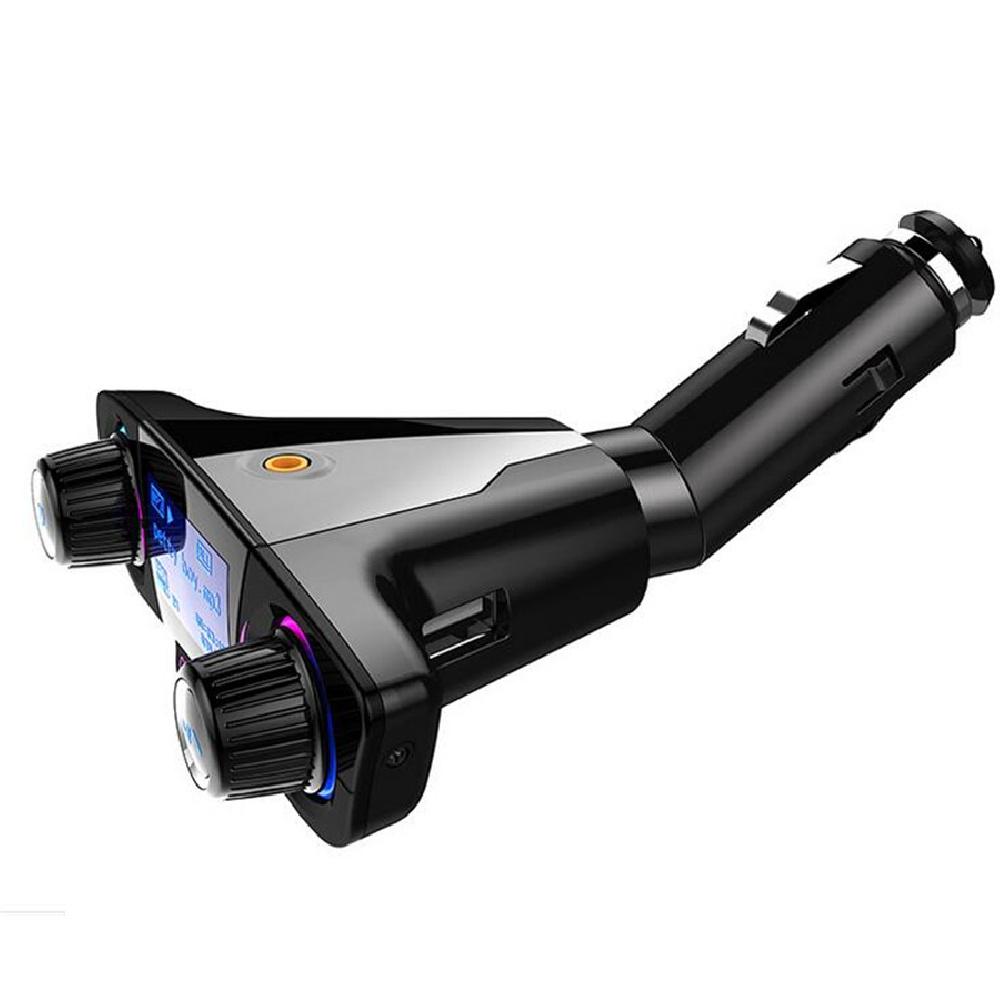 12В Bluetooth Handsfree Автомобильный Комплект FM-передатчик Радио MP3-плеер USB-зарядка AUX