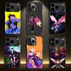 Чехол для телефона S-Spamton D-Deltarune для iPhone 17,16,15,14,13,12,11,Pro,XS,Max,Plus,Mini,SE4,E Черный Матовый Ударопрочный Чехол