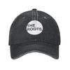 The Roots Concert  Outdoor Travel Baseball cap AntiAging Casual Style SoftTop Denim Hat