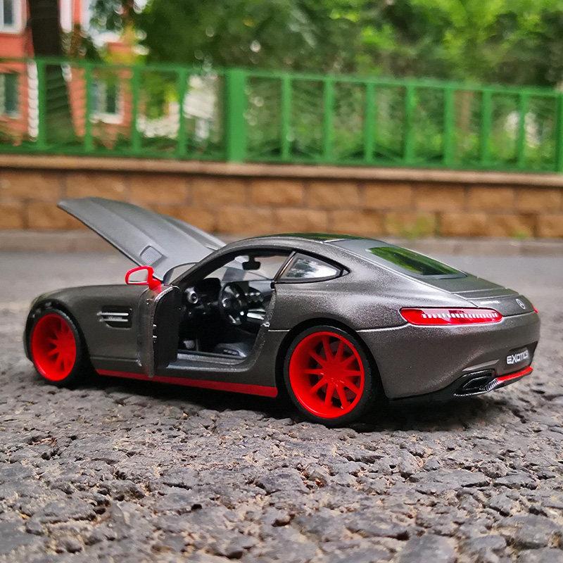 Майсто 1:24 Модель автомобиля Mercedes-Benz AMG GT из сплава, модифицированный автомобиль, литые модели и игрушечные транспортные средства, модель автомобиля, миниатюрная модель автомобиля для детей