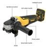 Angle Grinder Brushless Cutter 125mm Lithium Electric Angle Grinder Polishing Machine DIY Power Tool for DEWALT Battery
