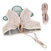 Petlong Dog Pastel Flower Harness + Leash Set PTR462, Pink, 2 Sets