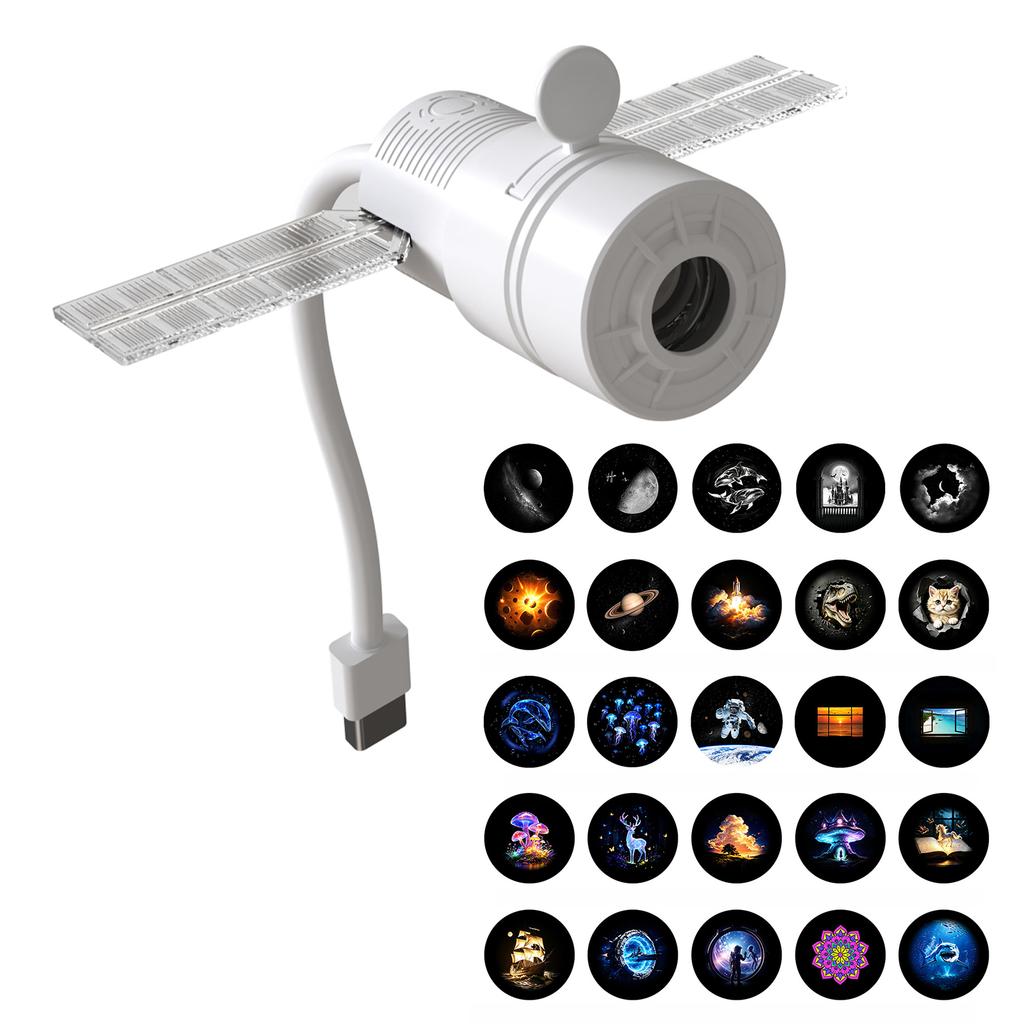 3-in-1 Galaxy Projector Planetarium 360° Flexible Night Light Galaxy Ocean Saturn Zodiac Aesthetic Bedroom Decor Gift