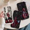 Чехол для телефона Marvel Deadpool для Samsung Galaxy A15 A25 A35 A55 A51 A71 A72 A73 A52 A52s A53 A54 Мягкий 4G 5G Мягкая накладка