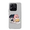 Милый Чехол для Телефона с Персонажем Chainsaw Man C для Xiaomi Redmi Note 15 14 13 12S 12 Pro Plus 11S 11E 11 11T 10S 10 Art Мягкий Чехол с Рисунком Redm